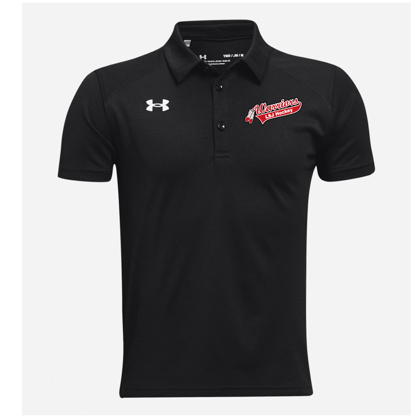 LSJ Under Armour Team Tech Polo Hockey Services