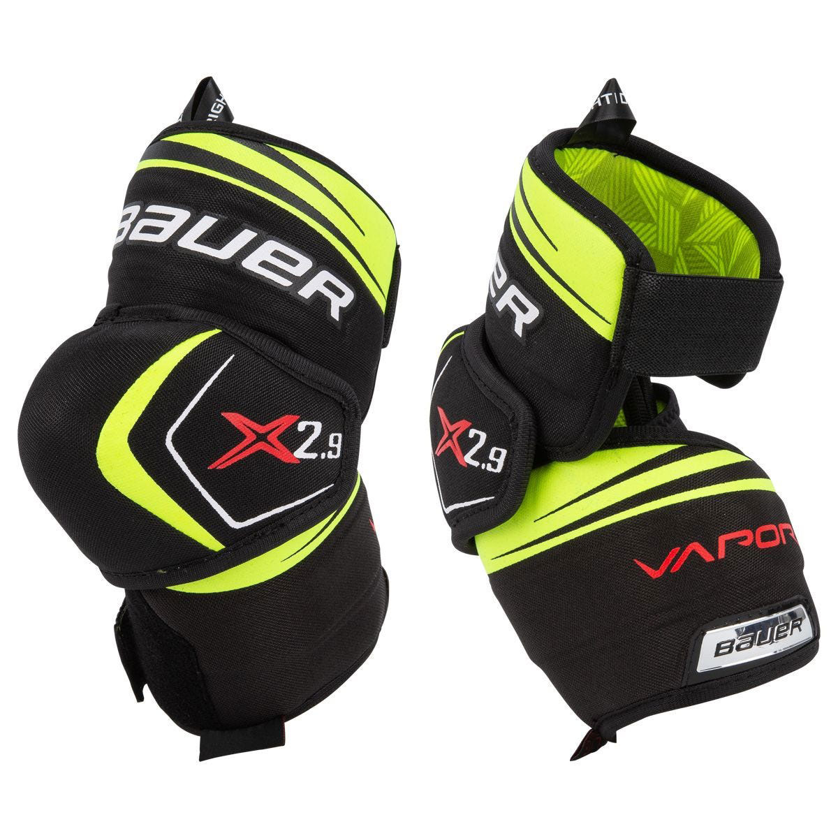 Налокотники хоккейные. Налокотники Bauer Vapor x2.9 Jr. Налокотники Bauer Vapor 2x. Налокотники Vapor 2x Elbow Pad Jr. Наколенники Bauer Vapor x2.9 Jr 11.