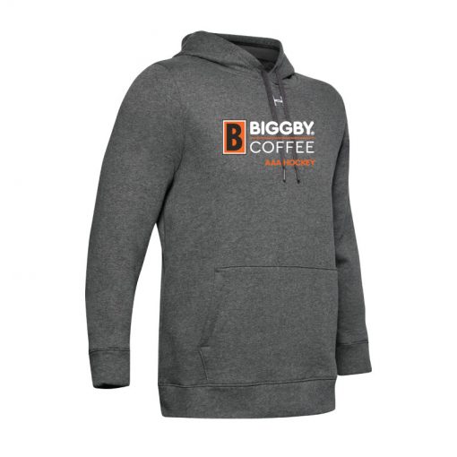 Biggby Under Armour Hustle Mens/Youth Hoody - Grey