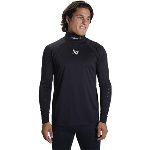 BAUER NECKPROTECT COMPRESSION SR L/S SHIRT