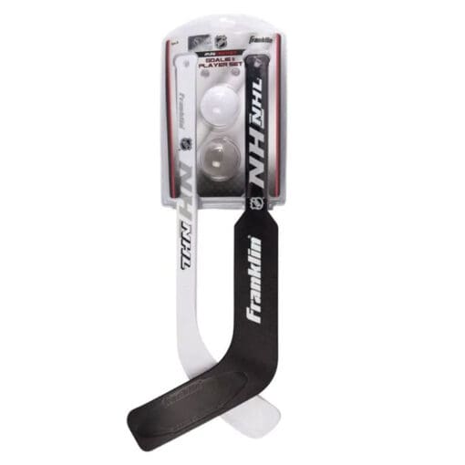 FRANKLIN MINI HOCKEY GOAL/PLAYER STICK SET