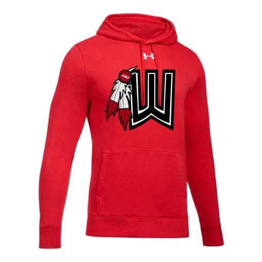 LSJ Under Armour Hustle Red Hoodie