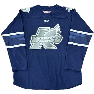 K-Wings Navy Alternate Replica Jersey - Adult - Hockey Services