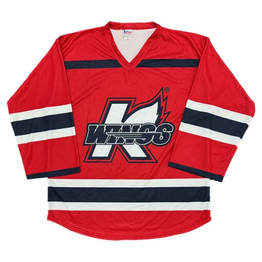 K-Wings Red Adult Practice Jersey